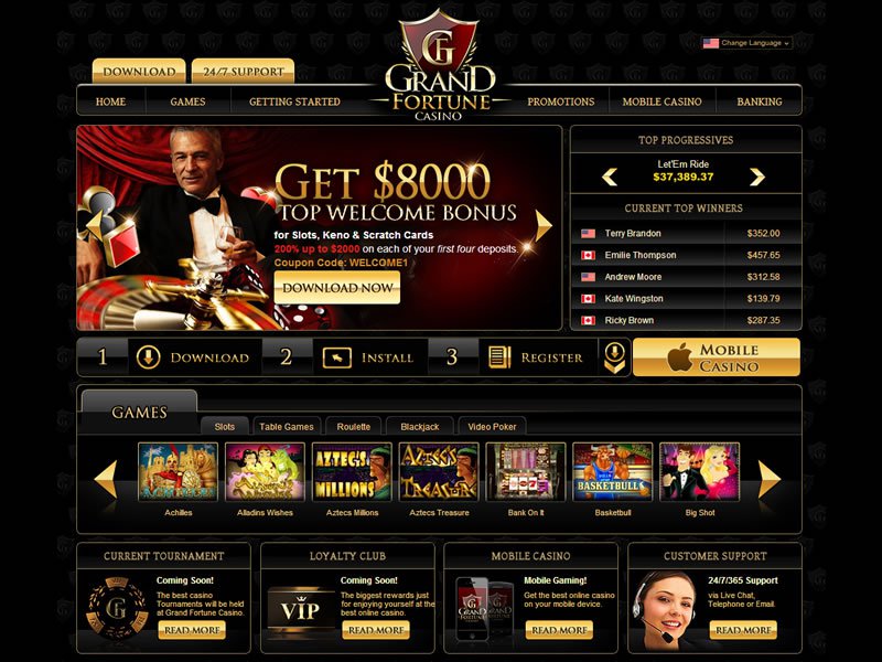 A Review Of Grand Fortune Casino For US Players A Review Of Grand Fortune Casino For US Players